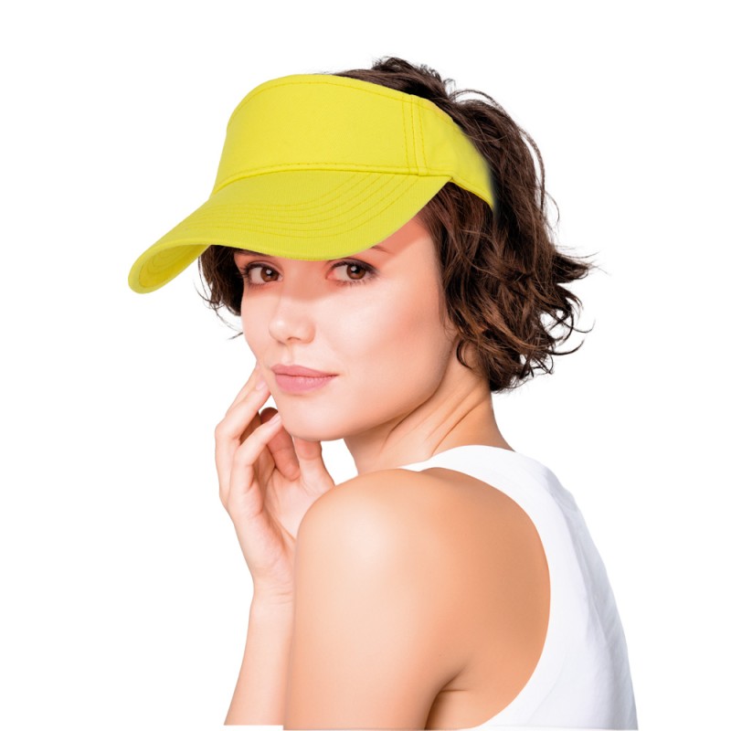 91269Y visière fluo jaune