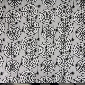 NAPPE DENTELLE HALLOWEEN 100x100CM