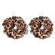 LOT DE 2 CHOUCHOUS LEOPARD