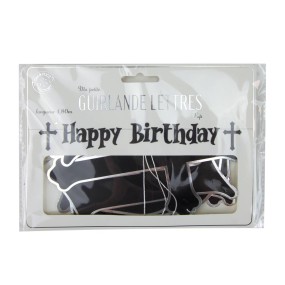GUIRLANDE LETTRES HAPPY BIRTHDAY RIP