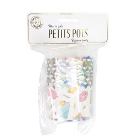 PETITS POTS PYJAMA PARTY X 8