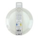 ASSIETTES A DESSERT FESTONNEES FLEUR BLEUE 18CM X 8