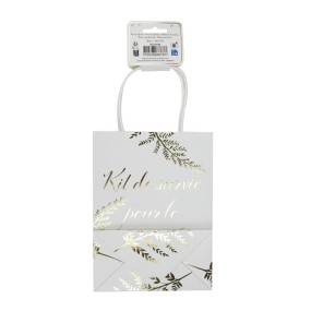 SAC PAPIER SURVIE JOUR J FOUGERE WHITE