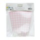 BOITES A POP-CORN VICHY ROSE X 8