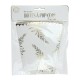 BOITES A POP-CORN FOUGERE WHITE X 8