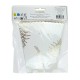 BOITES A POP-CORN FOUGERE WHITE X 8