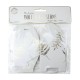 PETITES BOITES A FESTONS FOUGERE WHITE  X 8