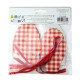 PETITES BOITES A FESTONS VICHY GUINGUETTE X 8