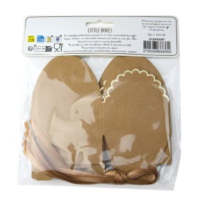 PETITES BOITES A FESTONS KRAFT X 8