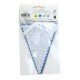 GUIRLANDE FANIONS FLEUR BLEUE 3M