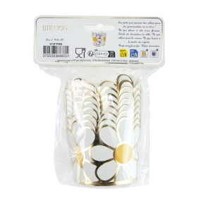 PETITS POTS MARGUERITES HIPPY PARTY X 8