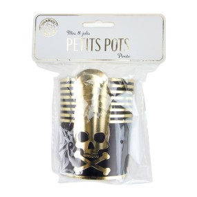 PETITS POTS PIRATE X 8