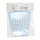 BOITES A POP-CORN VICHY BLEU X 8