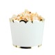 PETITS POTS BLANCS ET OR X 8