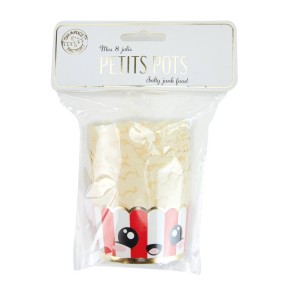PETITS POTS SALTY JUNK FOOD X 8