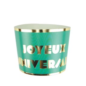 PETITS POTS MULTI JOYEUX ANNIVERSAIRE X 8