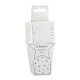 GOBELETS FESTONNES 200ML FOUGERE WHITE X 8