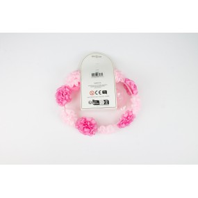 COURONNE DE FLEUR AVEC VOILE