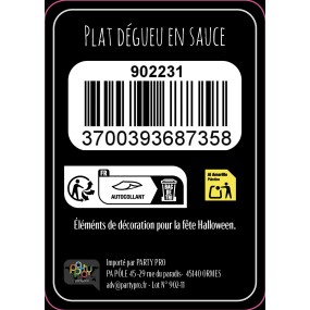 PLAT DÉGUEU EN SAUCE