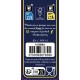ASSIETTES FESTONNEES 23CM BLEU MARINE ET OR X 8