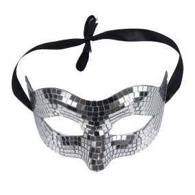 MASQUE DISCO BOULE A FACETTES