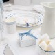 PETITES BOITES A FESTONS FLEUR BLEUE X 8