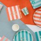 SERVIETTES FESTONNEES 33X33CM HAPPY BIRTHDAY X 16