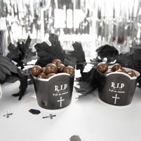 PETITS POTS NOIRS RIP X 8