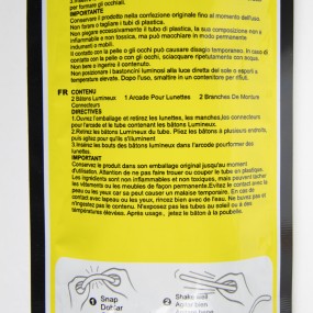 LUNETTES LUMINEUSES FLUO COUL ASS