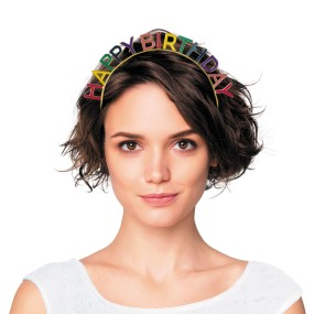 SERRE TETE HAPPY BIRTHDAY MULTI