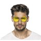 LUNETTES HIPPY JAUNES XL