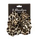LOT DE 2 CHOUCHOUS LEOPARD