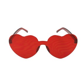 LUNETTES FESTIVAL COEUR ROUGE