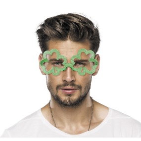 Lunettes en forme de trefles pour la St Patrick