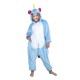 COSTUME KIGURUMI LICORNE BLEUE ENFANT T 11/14 ANS