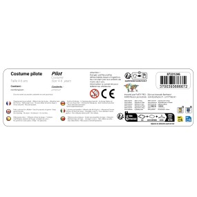 COSTUME ENFANT PILOTE 4/6