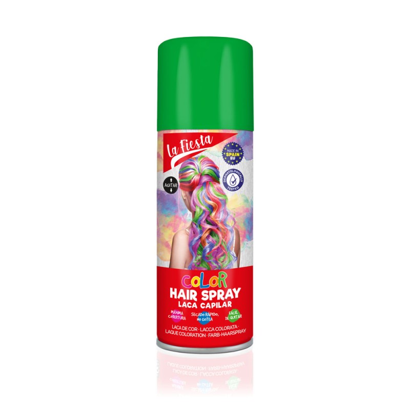 LAQUE CHEVEUX 125ML VERT