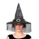 CHAPEAU SORCIERE AVEC BROCHE