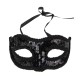 MASQUE VENITIEN SEQUINS NOIRS
