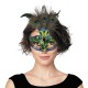 MASQUE VENITIEN PLUMES DE PAON