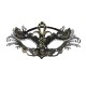 MASQUE VENITIEN LUXE DENTELLE METALLIQUE