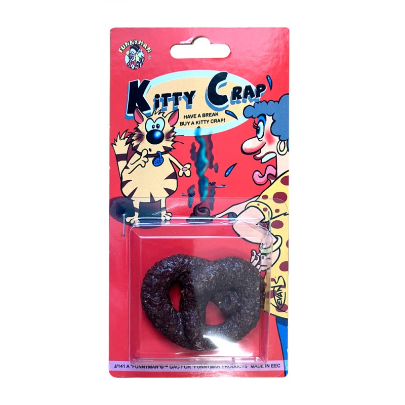 fausse crotte de chat