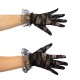 GANTS NOIRS COURTS EN DENTELLE