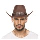 Chapeau cowboy buffalo bill marron