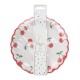 ASSIETTES FESTONNEES CHERRY 18CM  X 8