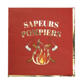 Serviette pompier