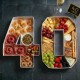 PLATEAU APERO CHIFFRE 4