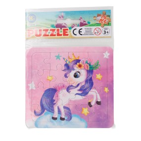 PUZZLE 16 PCES LICORNE...