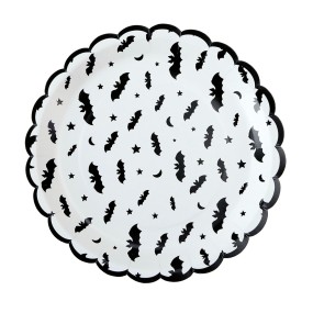 ASSIETTES CHAUVES SOURIS 23CM