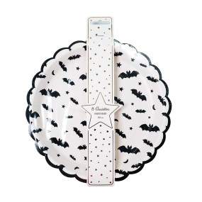 ASSIETTES CHAUVES SOURIS 23CM